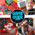 Miniatyrbilde 4 av 7: Game Over LED 8-bit Lampe Nattlys 3D Illusionslampe for Barn, 16 Farger Skiftende med Fjernkontroll, Barnerom Spillrom Gamer Gavedekorasjon som Gaver