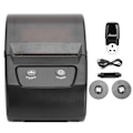 Miniatyrbillede 1 af 7: 58mm Etiket Termisk Printer 203DPI Høj Opløsning Bluetooth USB Forbindelse 110‑240VUK Stik