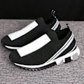 Miniatyrbild 5 av 5: Svarta tennisskor bekväma mesh-ovandel andningsbara halkfria herrmode sneakers för män 41 svart Black Male 41