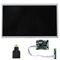 Miniatyrbild 1 av 7: Drivkort för Raspberry Pi LCD 1024x600 Upplösning Datortillbehör 10,1 tum