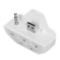 Miniatyrbilde 5 av 7: For Xbox One Controller Lydforbedrer Stereo Hodetelefonadapter med 4 EQ Lydmoduser og Deteksjonsmodus Hvit