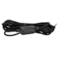 Miniatyrbilde 5 av 7: Gaming Headset Kabel Flettet Øretelefon Ledning med Volumkontroll og Dempeknapp for Logitech G Pro G Pro X G433 G233 Svart
