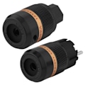 Miniatyrbilde 2 av 7: VE501s   VF501S VIBORG Aluminium Shell Pure Copper Power Plug IEC Connector