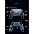Miniatyrbillede 2 af 10: Til Nintendo Ns Switch Pro Håndtag Apple Computer Trådløs Bluetooth Mobiltelefon 2.4G Spilhåndtag White