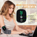 Miniatyrbild 2 av 5: Elektrisk knämassager värmevibration infraröd varm kompress terapi armbåge axel knämassage dyna