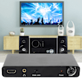 Miniatyrbillede 5 af 7: 4K 3D HDMI 5.1 til analog udgang digital lyddekoder konverteradapter