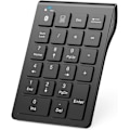 Miniatyrbillede 1 af 8: Bluetooth Nummerblok, Genopladeligt Trådløst Numerisk Tastatur, 22 Taster Bærbart Slankt Numpad Finansiel Bogføring Bluetooth 10 Nøgle