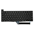 Miniatyrbillede 1 af 7: Bærbar tastatur Praktisk holdbar A2141 tastaturudskiftning til OS bærbar computer Pro 16 tommer