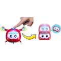 Miniatyrbild 5 av 6: Super Wings - 5\" Transformerande 2-pack Supercharged Jett & Super Pet Jett Flygplanleksaker | Nytt från säsong 5 | Flygplan till robot Förskola Födelsedagspresenter