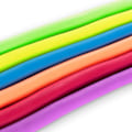 Miniatyrbild 3 av 3: Elastisk gelérep snöre tjock gummi Pixie sensorisk lekset för lugnande avslappnande barn födelsedagsfest presenter och priser