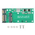 Pikkukuva 1 / 7: mSATA 2.5 tuuman sarjaporttiin Mini PCI-E SSD 2.5 tuuman SATA-sovitinkortti Riser-kortti