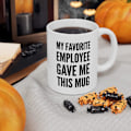 Miniatyrbilde 6 av 6: Boss-gave Gave meg denne koppen - Kaffe-krus - Morsom bursdagsgave til mannlig sjef - Julegave til kolleger (11 oz) (1)