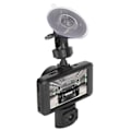 Miniatyrbillede 3 af 7: 3-kanals dashcam med 3 objektiver foran, inde og bagpå 1080P 480P 480P infrarød nattesyn bevægelsesdetektion til bil DC12 til 24V