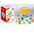 Miniatyrbild 1 av 4: Fisher-Price Baby's First Blocks, Set med 10 block för klassisk stapling och sorteringsspel för bebisar och spädbarn, 6 månader och äldre, FFC84