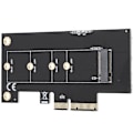 Miniatyrbild 4 av 7: M.2 SSD till PCIE 4X datorutvidgningskort adapter för Windows/Linux/Mac OS