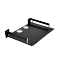 Miniatyrbilde 3 av 7: Solid Set-top Box Brakett Aluminiumlegering 4KG Belastningsvekt Veggmontert Hylle for Set Top Box