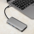 Miniatyrbilde 3 av 7: CH5002 8 i 1 Type-C Multifunksjonell Dokkingstasjon Adapter Konverter