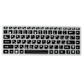 Miniatyrbild 1 av 7: Tangentbordsskydd för ASUS-datorns tangentbord 1:1 exakt passform tydligt tryckta ultratunna tangentbordsskydd