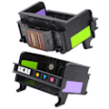 Miniatyrbillede 7 af 7: Printhead-udskiftning ABS-materiale Langtidsholdbart printhoved til HP 6000 til 7000 til 7500 til 6500