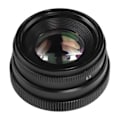 Miniatyrbillede 3 af 7: 35mm kameraobjektiv F1.6 stor blænde C-fatning fast fokus manuel fokusobjektiv til spejlløst kamera sort