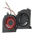 Miniatyrbillede 2 af 7: CPU GPU Køleventilator 4 Pin God Varmeafledning Bærbar Køleventilator til MSI Gs65 MS 16Q2 til 16q2 Cpu Cw til 16q2 Gpu Cw GPU