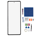 Pikkukuva 1 / 7: Ulompi lasinäytön vaihtotyökalusarja OCA-liimalla Samsung Galaxy Z Fold 2 5G F916 -puhelimeen