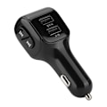 Miniatyrbillede 2 af 7: Dobbelt USB-port oplader bil FM trådløs Bluetooth MP3 HD-afspiller håndfri opkald