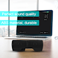 Miniatyrbilde 7 av 7: Bærbar PC Soundbar USB-klips Skjerm Mini Desktop Bærbar 2.0 Lyd Datamaskin Tilbehør