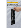 Miniatyrbillede 7 af 9: Foldbar Tastatur og Mus Combo, Bluetooth Bærbar Tastatur, Genopladelig Bærbar Rejse til iOS Android Windows Mac OS, Understøtter 3 Enheder