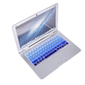 Miniatyrbillede 7 af 7: 1 stk. Multicolor Støv- og Vandtæt Tastaturbetræk til Apple Magic Keyboard (Gradual Blue)