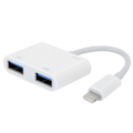 Miniatyrbillede 1 af 7: USB 3.0 Adapter 3 i 1 Adapter Splitter Kamera Konverter Hub Computer Tilbehør