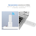Miniatyrbillede 7 af 7: 4G LTE USB-netværksadapter trådløs WiFi Hotspot Router Modem Stick (B1, 3, 7, 20, UFI-bånd)