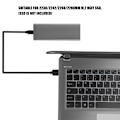 Pikkukuva 7 / 7: 6017-RTK USB 3.1 Type C - NGFF M.2 B Key 10G nopea SSD-sovitinkotelo (avaruusharmaa)