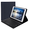 Miniatyrbild 4 av 7: FT&#8209;1030E Smart Sleep Tablet Bluetooth Keyboard Protector med pennfack för iOS Mörkblå