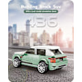 Miniatyrbillede 4 af 6: Hongqi E-HS9 Modelbil Kits Byggesæt med Vitrine, 27028 Samleobjekt Bil Legetøj Byggeklodser Sæt, Modelbil Byggesæt (439 Dele)