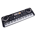 Miniatyrbilde 2 av 6: Barnepiano 61 taster Multifunksjonelt elektronisk keyboard Læringsmusikkinstrumentleketøy for gutter og jenter med strømforsyning