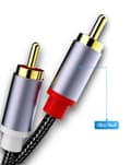 Miniatyrbillede 2 af 6: USB C til 2RCA lydkabel, Type-C til 2RCA han til han Y-RCA splitter, 2RCA stik USB-C lydkabel til smartphone, etc., 6,6ft