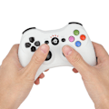Pikkukuva 3 / 7: Langaton Bluetooth-peliohjain, ei viivettä, mukava ote, peliohjain PS3:lle (valkoinen)