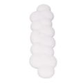Miniatyrbillede 4 af 7: Cloud Keyboard Wrist Rest Glat PU Læder Keyboard Palm Rest Skid Resistent Ergonomisk Håndledsstøtte til Gaming Typing Hvid