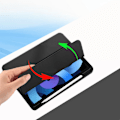 Miniatyrbillede 3 af 6: Til iPad Air 5. generation etui/iPad Air 4. generation etui 10,9 tommer med blyantholder [Auto Sleep/Wake] Trifold Stand Smart