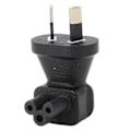 Miniatyrbillede 2 af 7: 5 stk.  til IEC320 C5 konverter han til hun 90 graders strømstikadapter til computerstik 100‑