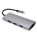 Miniatyrbillede 2 af 7: VT106 7 i 1 Multifunktionel Udvidelsesdockingstation Hub til Type-C Interface Notebooks