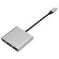 Miniatyrbilde 3 av 7: USB C til HD Multimedia Interface Hub 3 i 1 4K UHD 3840x2160 30Hz Type C til HD Multimedia Interface 4K USB 3.0 USB C Hub