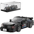 Miniatyrbilde 1 av 7: Initial D GTR32 Bil Byggesett med Akryl Display Case Modell Race Car Toy Byggesett 27014 Samleobjekt Racing Vehicle Set