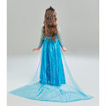Miniatyrbillede 6 af 8: Prinsessekostume Kjole, Prinsesse Udklædning til Piger, Deluxe Fancy Kostume med Tilbehør, Perfekt til Julefødselsdagsfest Bil 120CM