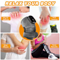 Miniatyrbild 4 av 5: Elektrisk knämassager värmevibration infraröd varm kompress terapi armbåge axel knämassage dyna
