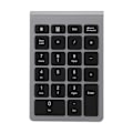 Miniatyrbild 1 av 7: BT304 22 tangenter numeriskt tangentbord trådlöst minitangentbord kompatibelt med Bluetooth 3.0Iron Gray