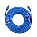 Miniatyrbilde 1 av 7: Universal CAT 6 Ethernet Network LAN Patch Cable Cord Line 250MHz RJ45 Blå 20m/65ft 1 stk