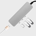 Pikkukuva 4 / 7: 5-in-1 USB-C - 4-porttinen USB + Android-lähtöportin monitoiminen telakointiasema