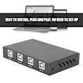 Miniatyrbild 7 av 7: AM-KM402 USB2.0 Fyra portars tangentbord och mus synkron styrenhet för Windows Linux